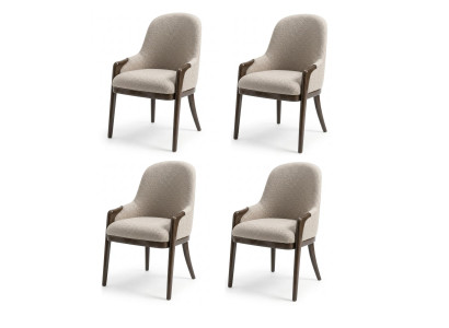 4x Stühle Komfortabel Gepolstert Modern Bequem Hochwertig Elegant