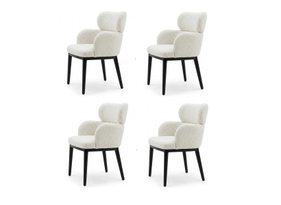4x Stühle Komfortabel Gepolstert Modern Bequem Hochwertig Elegant