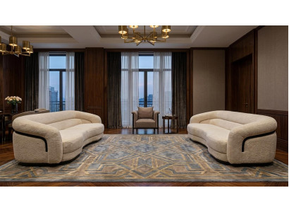 Sofa Set Sofa Sessel Hochwertig Modern Gepolstert