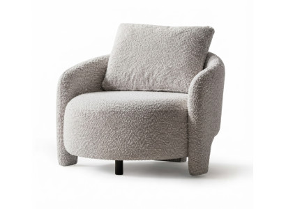 Sessel Moderner Stil Weiß Luxuriöse Bequem Komfort Minimalistisch