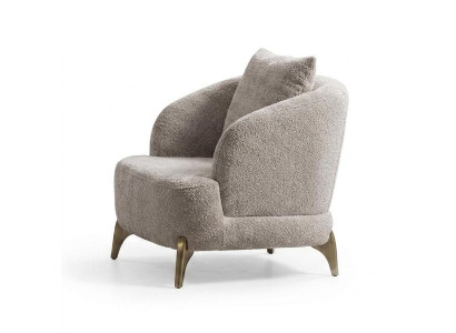 Sessel bequem weich geräumig schön moderner Stil beige