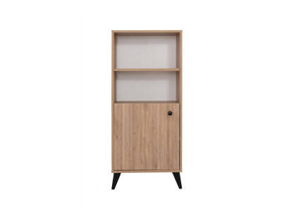 Braunes Bücherregal Holzschrank kleiner praktischer Schrank Wohnzimmermöbel