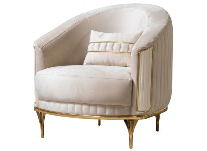 Moderner Polstersessel für Wohnzimmer Komfort elegantes Design