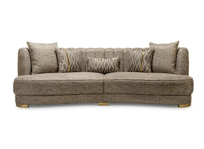 Stilvolles 4-Sitzer-Sofa für ein gemütliches und elegantes Wohnzimmer
