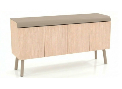 Sideboard Holz Beige Moderne Wohnzimmermöbel hochwertige Möbel
