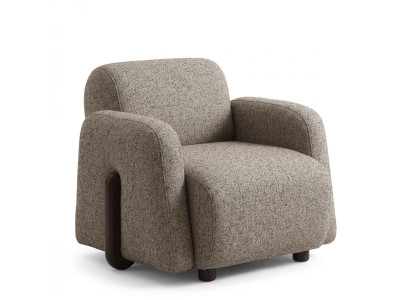 Sessel Modern Grau Minimalistisch Geometrisch Raffiniert Behaglich