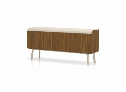 Modern Sideboard Braun Holz Wohnzimmer Esszimmer Stauraum Türen