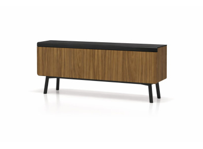 Sideboard Braun Modern Holz Türen Stauraum Wohnzimmer Esszimmer