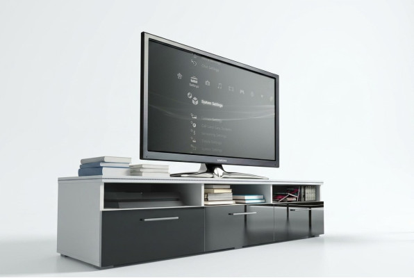 Ein stilvoller TV-Schrank aus Holz für Ihr Wohnzimmer im modernen Stil