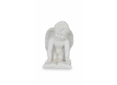 Figur Skulptur Engel mit Buch 36,5cm  Skulpturen Figuren Statue Statuen PG0630