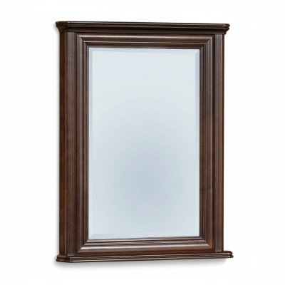 Klassischer Designer Echten Holz Rahmen XXL Spiegel 107x71 Spiegel - Model W-L3