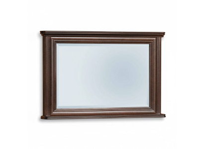 Klassischer Designer Echten Holz Rahmen XXL Spiegel 107x71 Spiegel - Model W-L2
