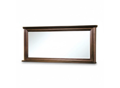 Klassischer Designer Echten Holz Rahmen XXL Spiegel 157x71 Spiegel - Model W-L1