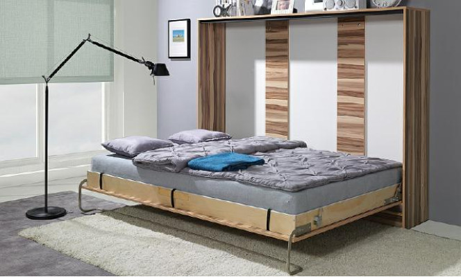 Bett Schrankbett Bettschrank Schrank Betten Kommoden Ausklappbares Bett Neu