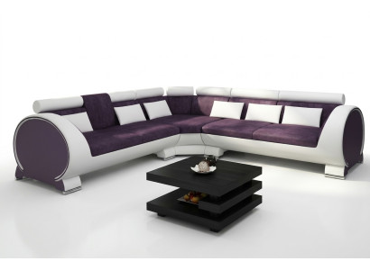Wohnlandschaft Couch Polster Sofa Sitz Ecke Eck Wohnlandschaft Garnitur LT01 NEU