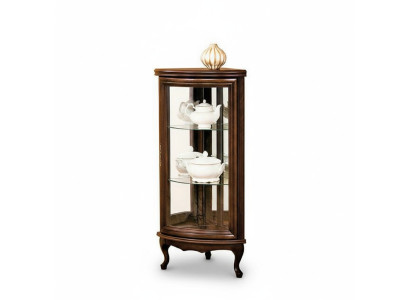 Klassische Vitrine Schrank Italienische Möbel Vitrinenschrank Vitrinen W-W-NM