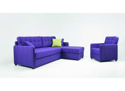 Ecksofa Sofa Couch Textil Stoff Wohnlandschaft Garnitur Polster Ecke ACAPULCO