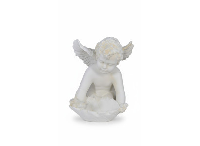 Figur Engel Skulptur Figuren 35,5cm Weiß Design Accessoire Dekoration PG0603 Neu