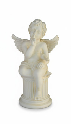 Figur Engel Skulptur Figuren Säule 65,5 Skulpturen Accessoire Dekoration PG0605
