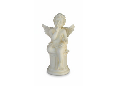 Figur Engel Skulptur Figuren Säule 65,5 Skulpturen Accessoire Dekoration PG0605
