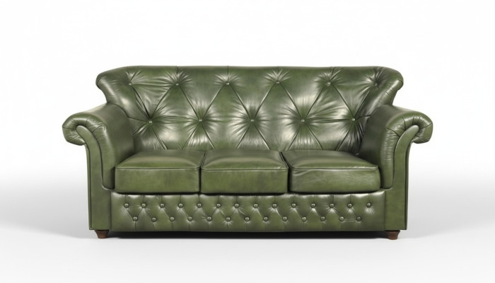Chesterfield Möbel Sofa XXL Polster Sofas Couch Garnitur Leder Textil Stoff Neu