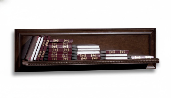 Wohnzimmer XXL Bücherregal Massiv Holz 131cm Ablage Regal Regale- Model V-P1