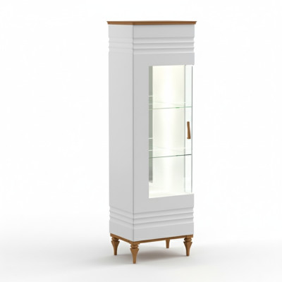Klassische Kommode Vitrine Kommoden Vitrinen Kommodenschrank Schrank TO-W1