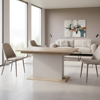 Großer Tisch Esstisch Holztisch Konferenztisch Ausziehbar 200cm Model CM-S1