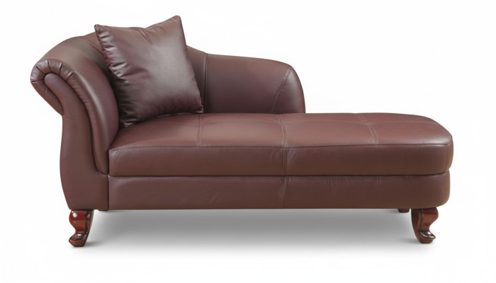 Lounge Liege Ottomane Polster Sofa Büro Relax Leder Chaiselongues Neu 1672