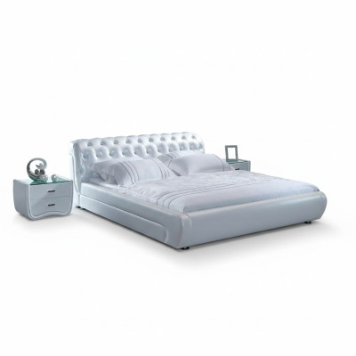 POLSTERBETT LEDERBETT BETT BETT MODELL S-0816 160/180/200X220CM