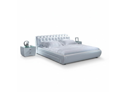 POLSTERBETT LEDERBETT BETT BETT MODELL S-0816 160/180/200X220CM