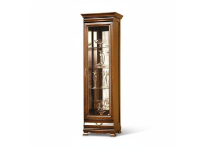 Klassische Vitrine Vitrinenschrank Vitrinen Schrank Schrankwand - Model N-W1-2