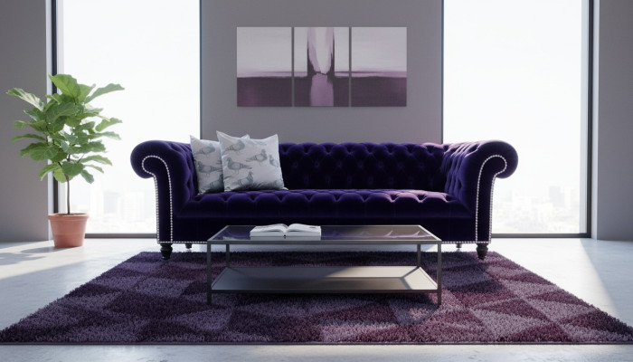 Chesterfield Sofa Polster Designer Sofas Garnitur Couch Samt Ledersofa