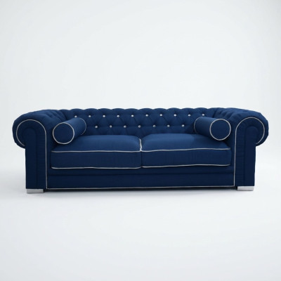 Chesterfield Sofa 3 SITZER Polster Designer Couchen Sofas Garnitur SL Sofa 3 Neu