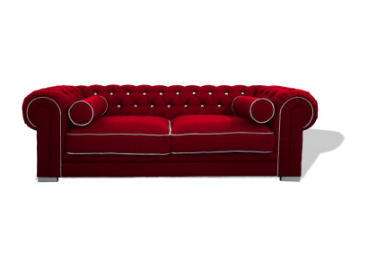 Chesterfield Sofa 3 SITZER Polster Designer Couchen Sofas Garnitur SL Sofa 21