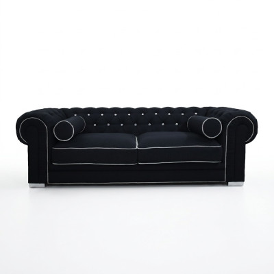 Chesterfield Sofa 3 SITZER Polster Designer Couchen Sofas Garnitur SL Sofa 25