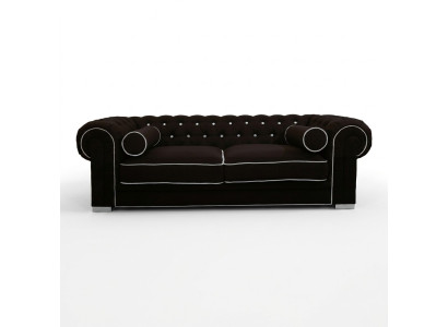 Chesterfield Sofa 3 SITZER Polster Designer Couchen Sofas Garnitur SL Sofa 26