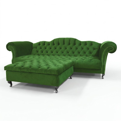 Chesterfield Sofa Polster Designer Couchen Sofas Garnitur Couch SLIII Sofa №56
