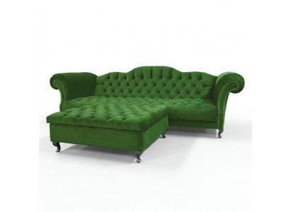 Chesterfield Sofa Polster Designer Couchen Sofas Garnitur Couch SLIII Sofa №56