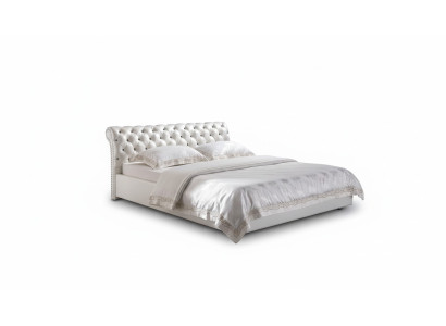 Polsterbett Bett Ehebett Lederbett Designerbett Doppelbett Bettgestell S-9209