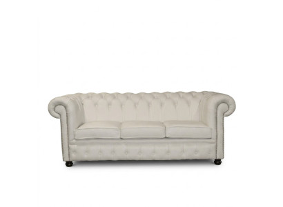 Sofa Couch Polster Garnitur Sitz Sofas Couchen Chesterfield 3 Sitzer NAPOLI III