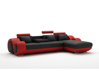 Elegantes Wohnen Luxuriöses Ecksofa in perfekter L-Form Sofa Wohzimmer