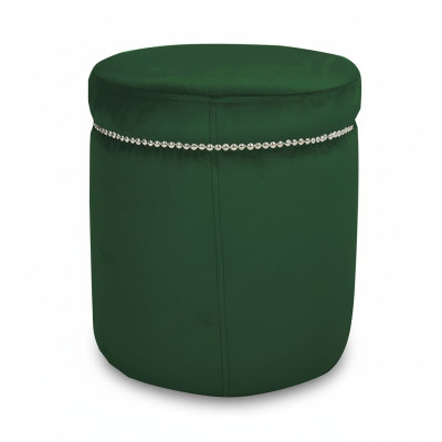 Hocker Fußhocker Ottoman Sitzhocker Sitzpouf Wohnzimmer Designer Okrugla40