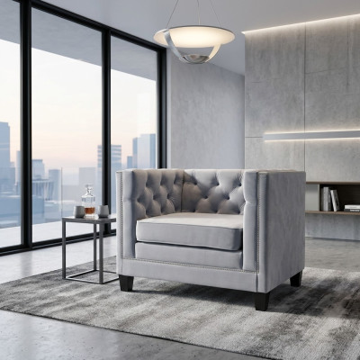 Design Loungesessel Esszimer Lehnstuhl Relax Polster Gastro Stuhl Sessel Roma