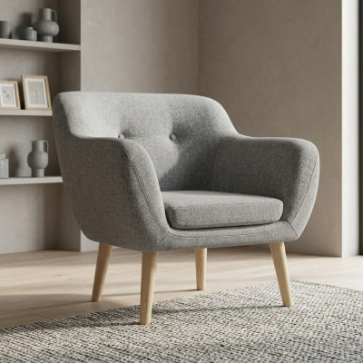 Design Lounge Club Stuhl Esszimer Lehn Relax Polster Gastro Stühle Sessel Titino