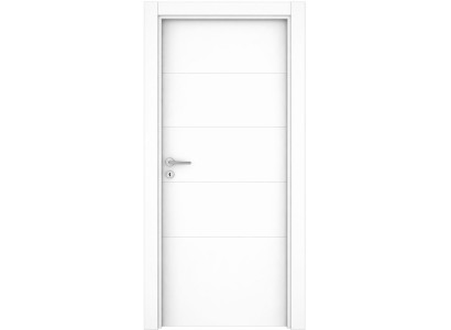 Moderne weiße Melamin-Innentür Holztür Premium-Türen für Ihr Zuhause