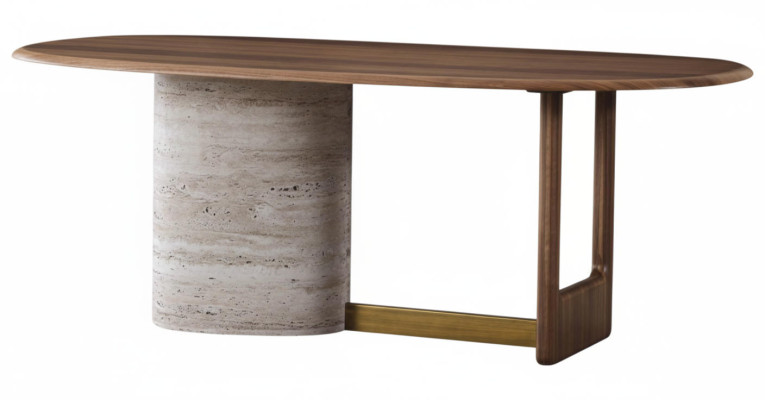 Esszimmer-Set Modernes Stil Beigefarbene Holzrahmen Elegantes Design