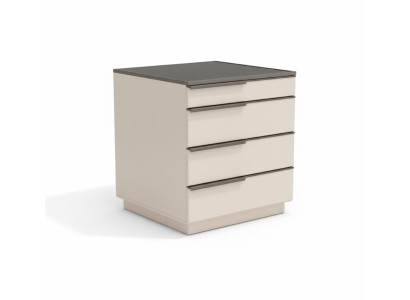 Kommode Beige Moderner Stil Gemütlich Bequem Kompakt Funktional Solide