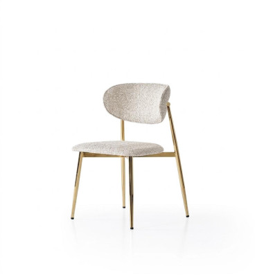 Esszimmer-Set Esstisch 4x Stuhl Modern Marmor Komfortabel Ausziehbar
