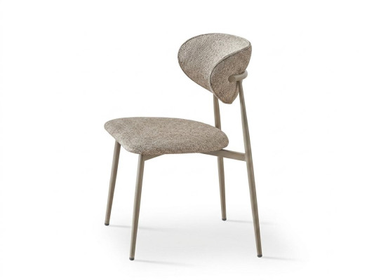 Esszimmer-Set Esstisch 4x Stuhl Modern Marmor Beige Ausziehbar